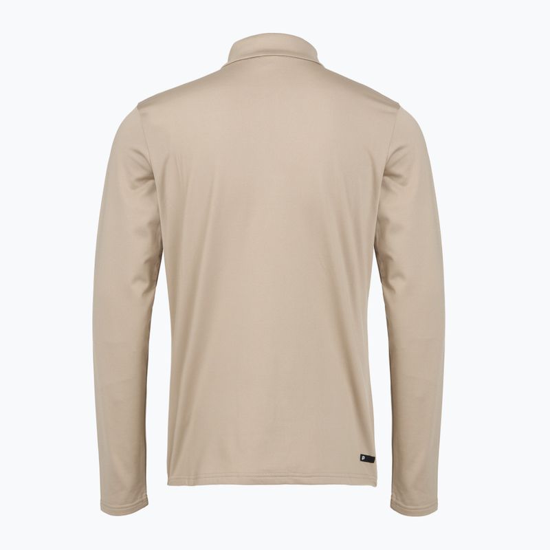 Мъжки суитшърт Protest Rewill 1/4 Zip Active bamboo beige 2