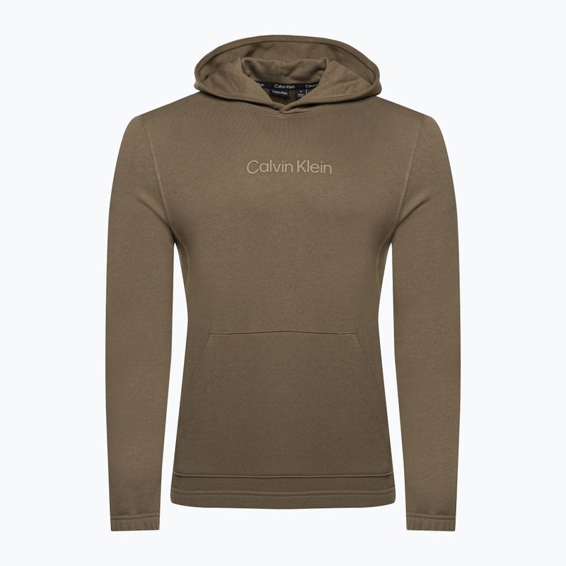 Мъжки Calvin Klein Hoodie 8HU сив маслинов 5