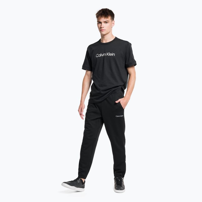 Мъжки тренировъчни панталони Calvin Klein Knit BAE black beauty 2
