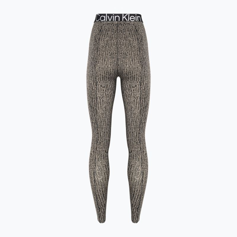 Дамски тренировъчен клин Calvin Klein 7/8 8VR шокиращ принт 6
