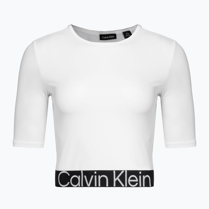 Дамска тениска Calvin Klein Knit bright white 5