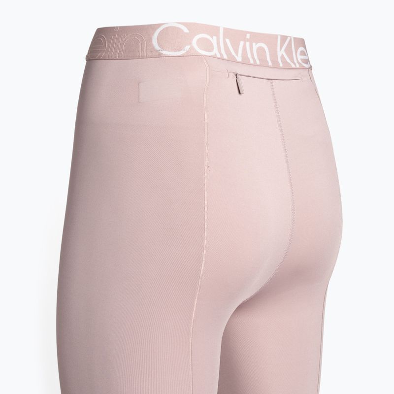 Дамски тренировъчен клин Calvin Klein 7/8 8HR сив розов 8