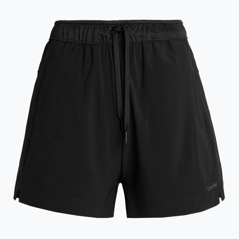 Дамски шорти за тренировка Calvin Klein Knit BAE black beauty 5