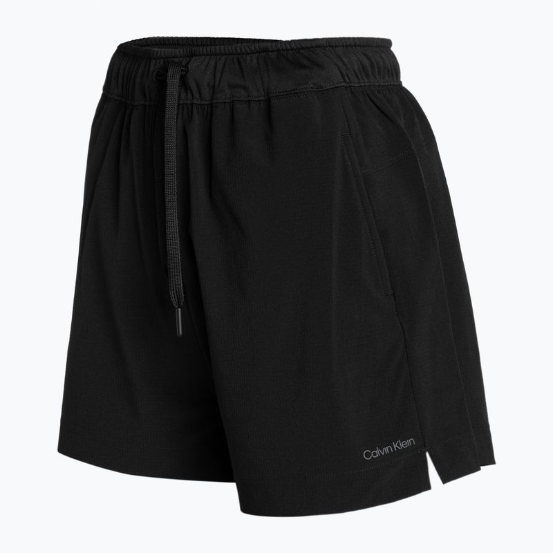 Дамски шорти за тренировка Calvin Klein Knit BAE black beauty 7