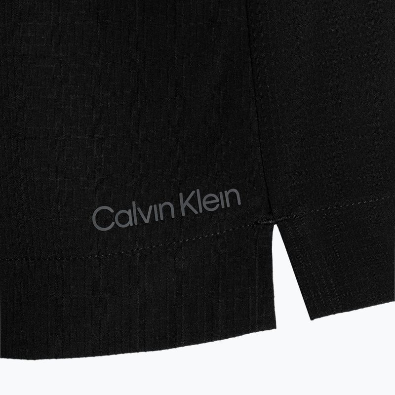 Дамски шорти за тренировка Calvin Klein Knit BAE black beauty 8