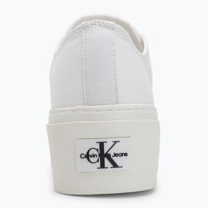 Calvin Klein дамски маратонки YW0YW01033 Vulc Flatform+ Cupsole Low white 6