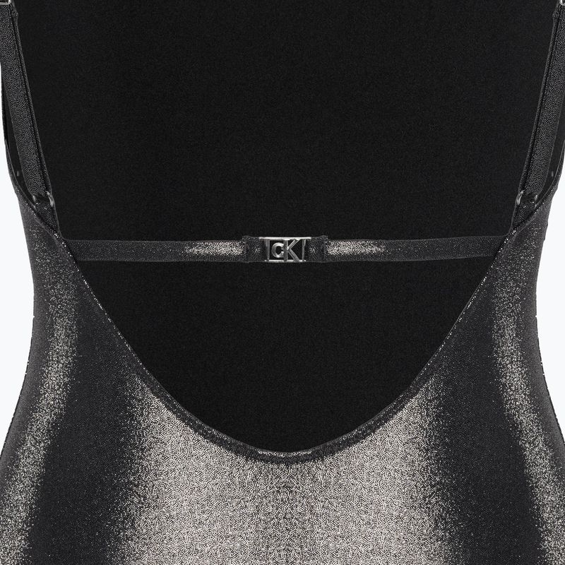 Дамски бански костюм Calvin Klein Scoop Back One Piece Black 3