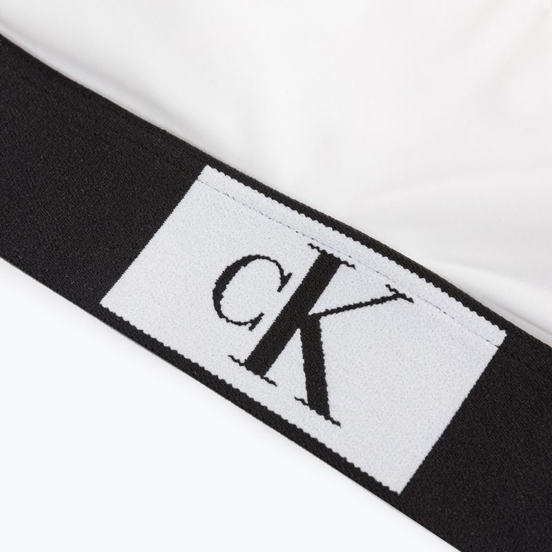 Calvin Klein Bralette-Rp Горна част на бански костюм бяла 3