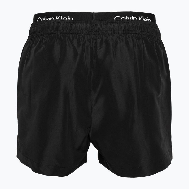 Мъжки къси бански шорти Calvin Klein Short Double Wb black 2
