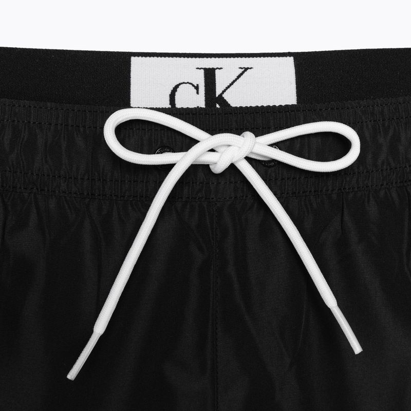 Мъжки къси бански шорти Calvin Klein Short Double Wb black 3
