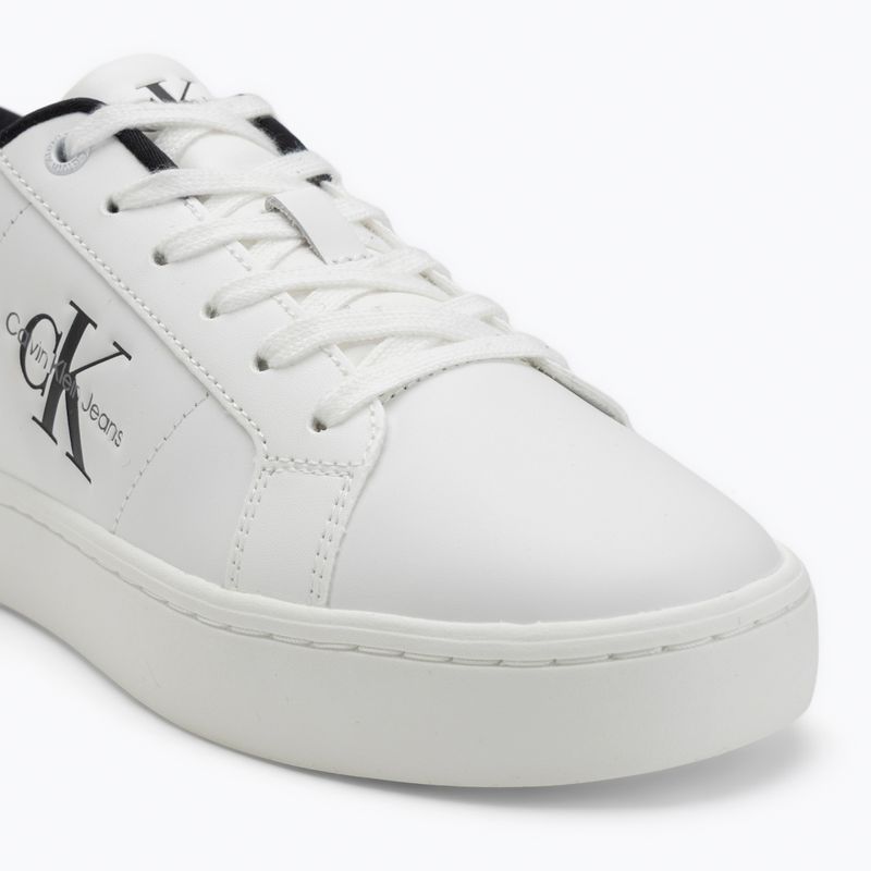 Calvin Klein дамски обувки YW0YW01444 Classic Cupsole Lowlaceup Lth Wn bright white/black 7