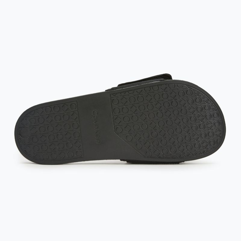 Мъжки чехли Calvin Klein HM0HM01437 Adj Pool Slide TPU black 4
