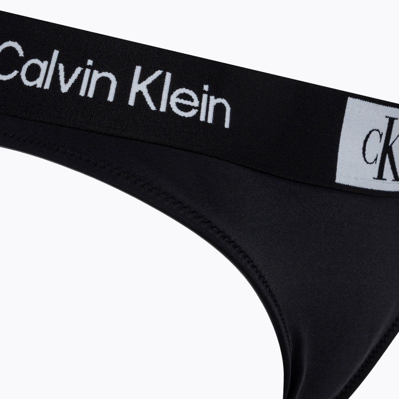 Calvin Klein Горнище на бански черно 3