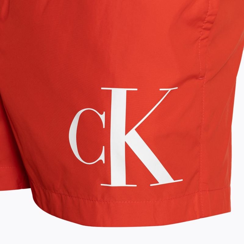 Мъжки къси бански Calvin Klein Short Drawstring hot heat 3