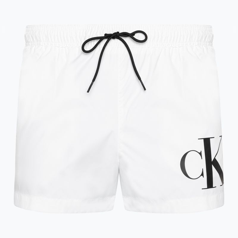 Мъжки къси бански шорти Calvin Klein Short Drawstring classic white