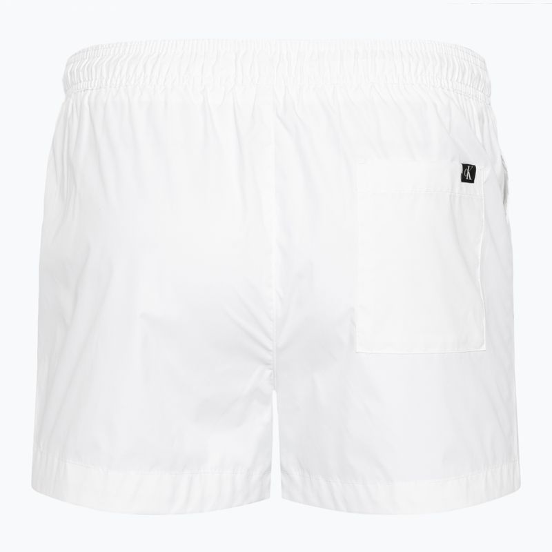 Мъжки къси бански шорти Calvin Klein Short Drawstring classic white 2