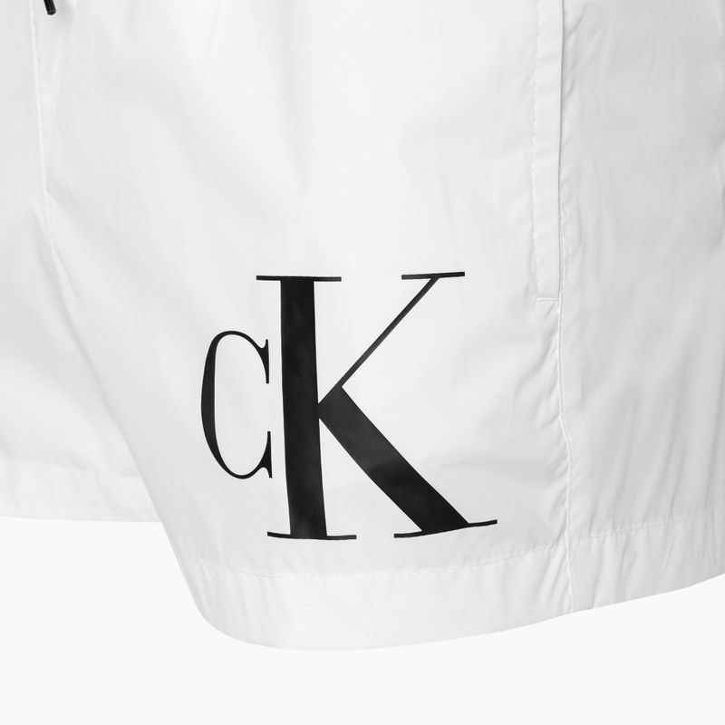 Мъжки къси бански шорти Calvin Klein Short Drawstring classic white 3