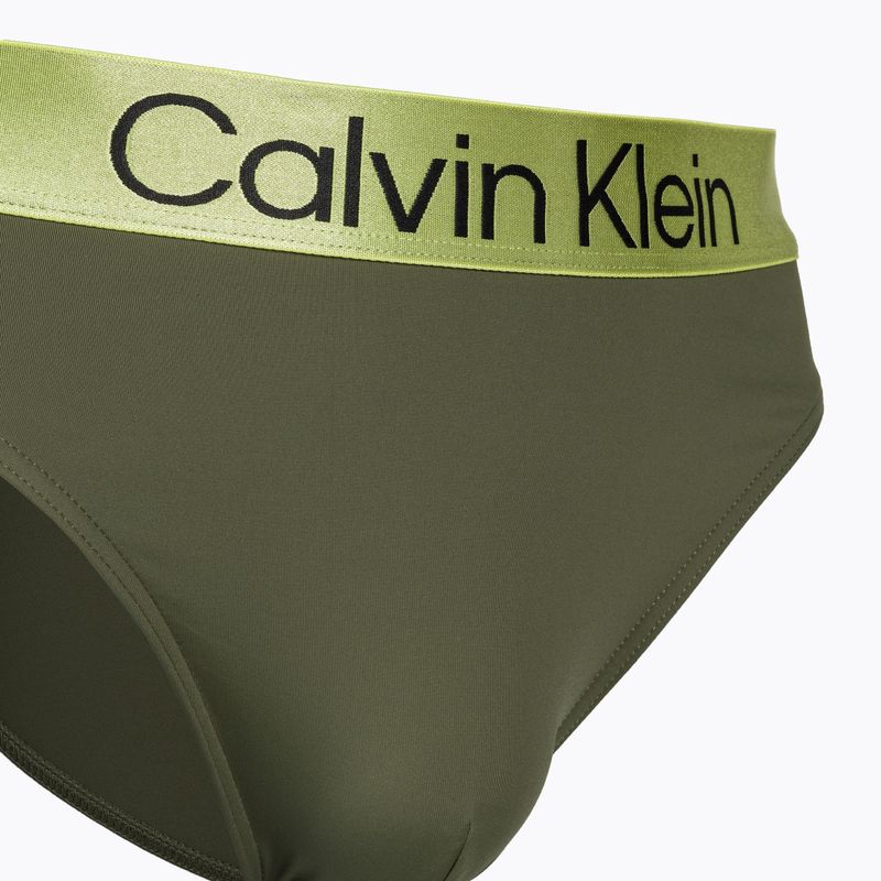 Мъжки слипове за плуване Calvin Klein Brief green 3