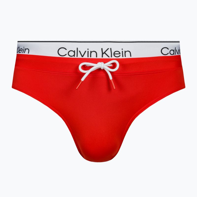 Мъжки слипове за плуване Calvin Klein Brief Double WB червени