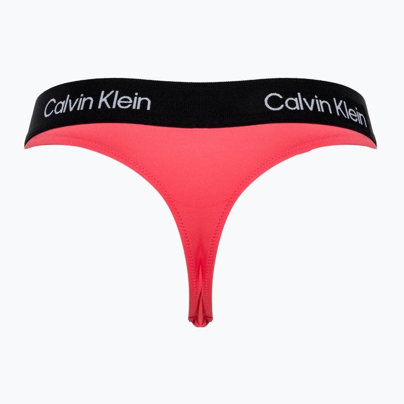 Calvin Klein Горнище на бански с ремъци calypso coral 2