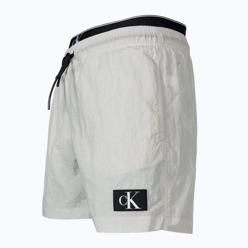 Мъжки бански Calvin Klein Medium Double WB nimbus cloud 3
