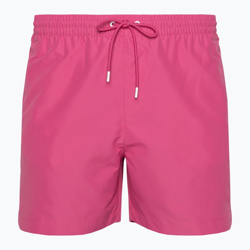 Мъжки къси панталони за плуване Calvin Klein Medium Drawstring fuchsia fedora