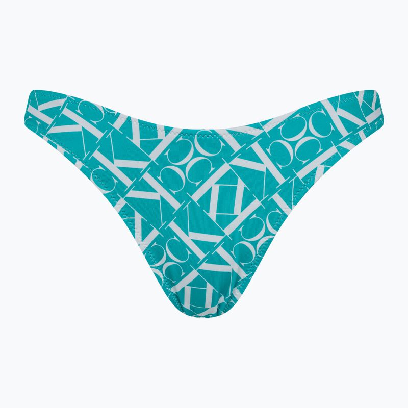 Calvin Klein Горнище на бански Cheeky Печат с монограм синьо