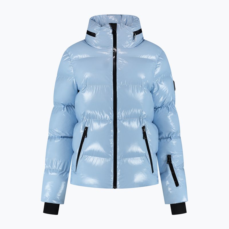 Дамско скиорско яке Nikkie Gstaad Laquer Ski powder blue 2