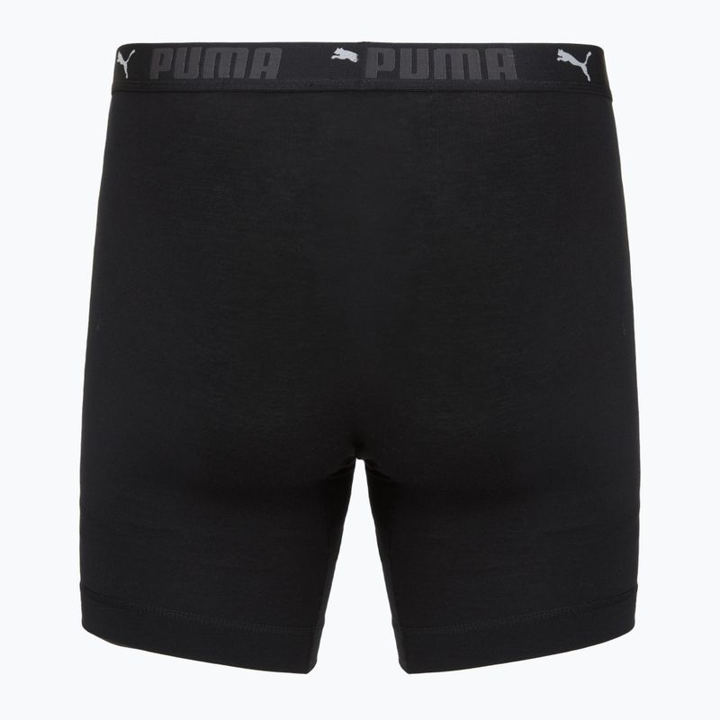 Мъжки боксерки Cotton Long 2 pack black 3