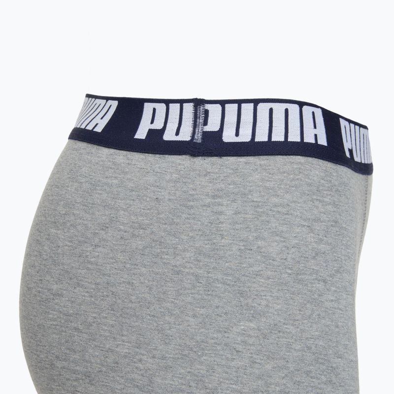 Мъжки боксерки PUMA Everyday Basic 2 чифта navy/grey 4