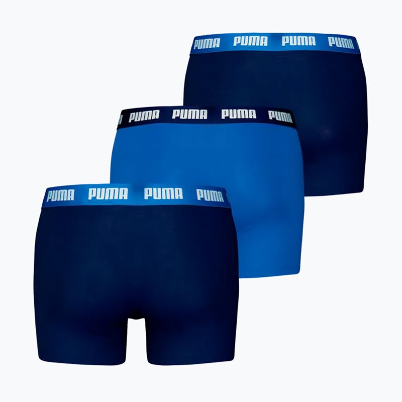 Мъжки боксерки PUMA Everyday 3 чифта blue combo 2