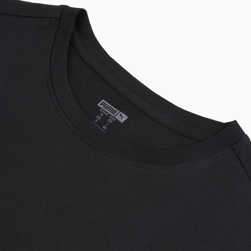 Мъжка тениска PUMA Basic Crew 2 pack black 3