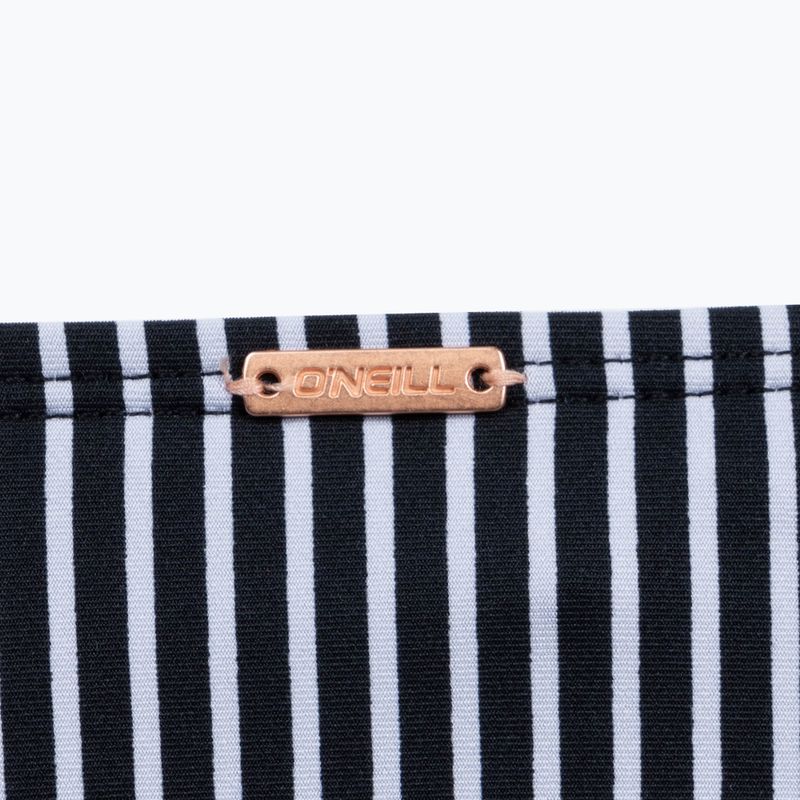 Дамски бански костюм от две части O'Neill Capri Bondey Bikini black simple stripe 4