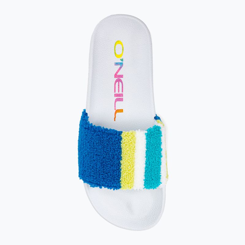 Дамски джапанки O'Neill Brights Slides blue towel stripe 6