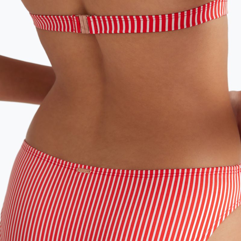 Дамски бански костюм от две части O'Neill Marga Cruz Bikini red simple stripe 5