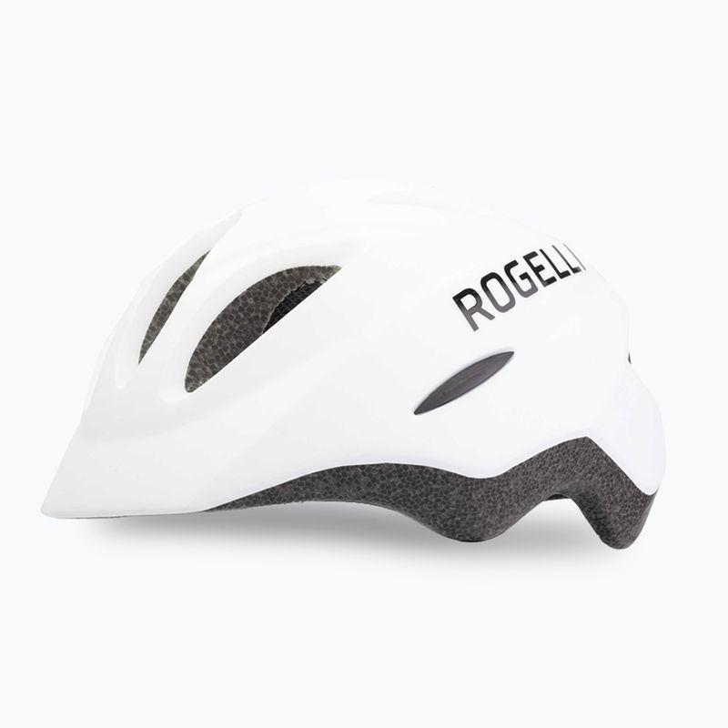 Детска велосипедна каска Rogelli Start white/ black 6