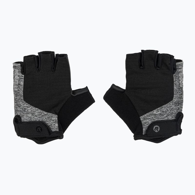 Дамски велосипедни ръкавици Rogelli Essential W black/grey 2