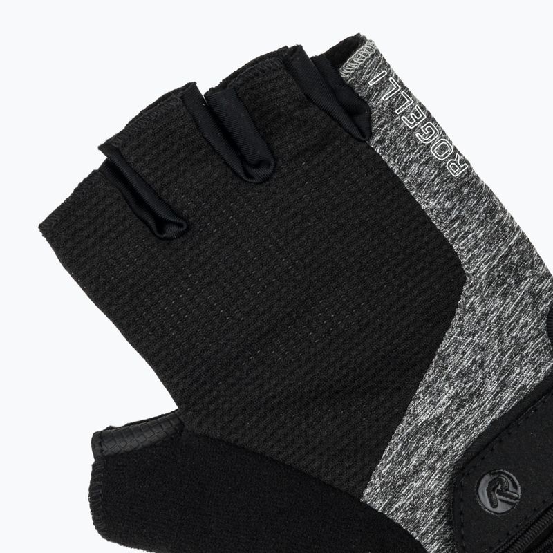 Дамски велосипедни ръкавици Rogelli Essential W black/grey 5