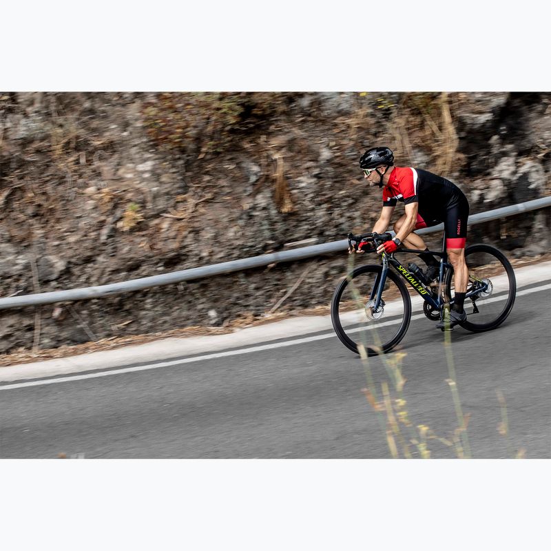 Мъжка колоездачна тениска Rogelli Course black/red/white 7