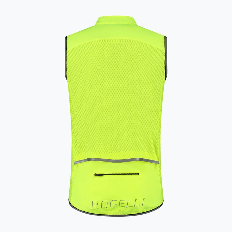 Мъжка колоездачна жилетка Rogelli Core fluor 4