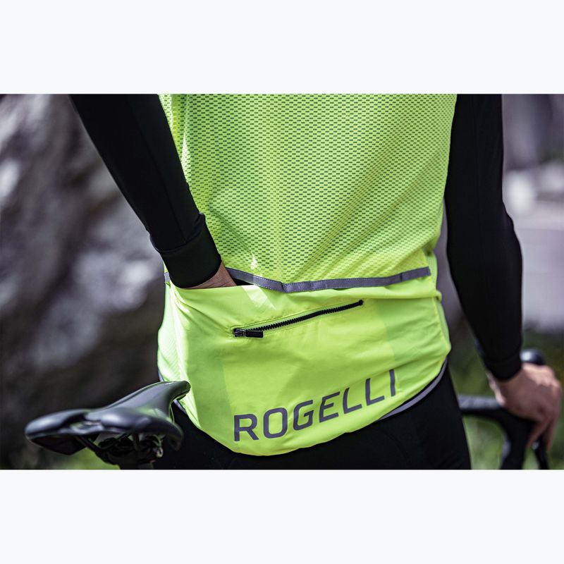 Мъжка колоездачна жилетка Rogelli Core fluor 12