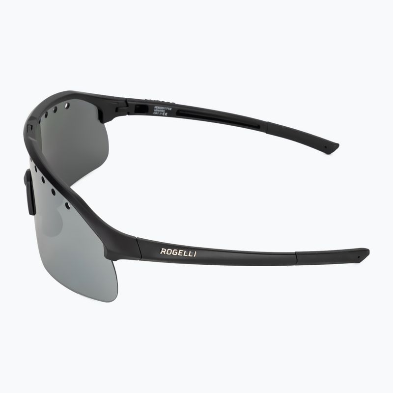 Слънчеви очила Rogelli Ventro Polarized black/smoke platinum revo 5