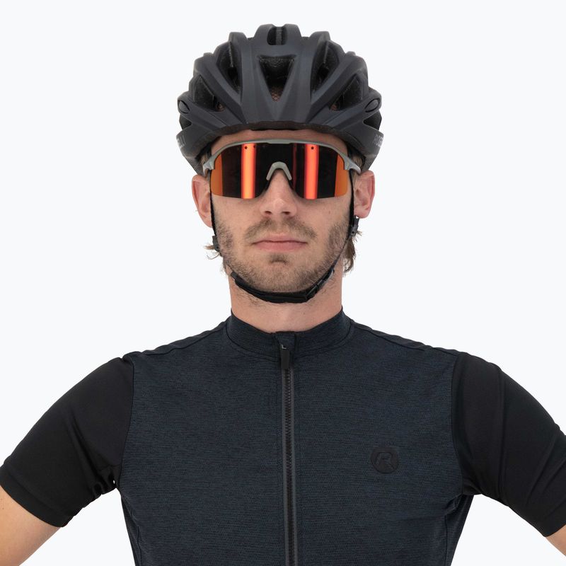 Слънчеви очила Rogelli Ventro Polarized grey/bordeaux/red revo 3