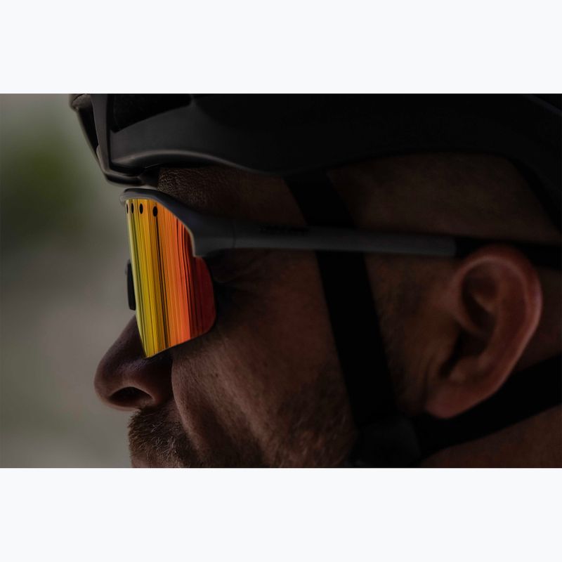 Слънчеви очила Rogelli Ventro Polarized grey/bordeaux/red revo 8
