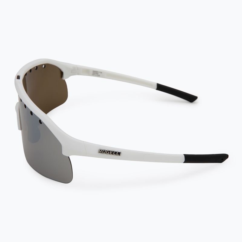 Слънчеви очила Rogelli Ventro Polarized white/taupe/brown platinum revo 5