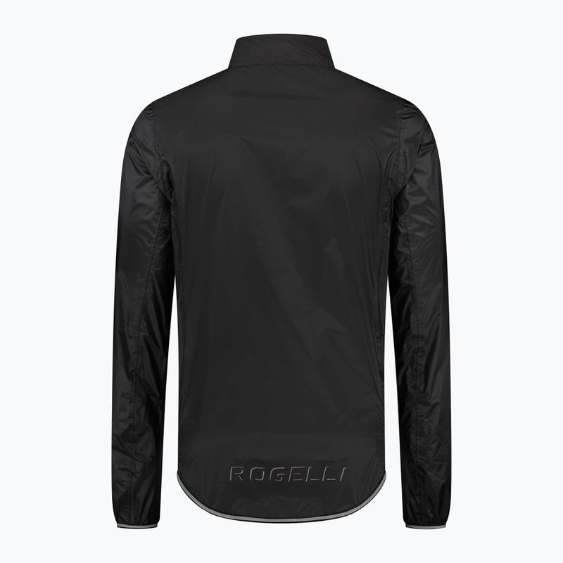 Мъжко яке за колоездене Rogelli Essential Rain black 4
