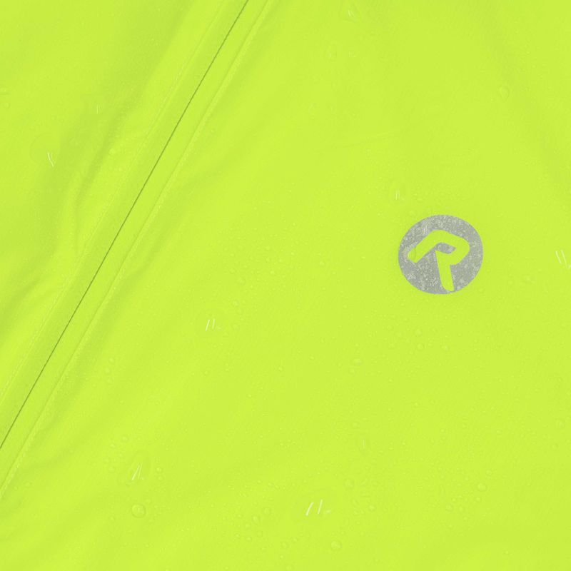 Мъжко яке за колоездене Rogelli Essential Rain fluor yellow 6