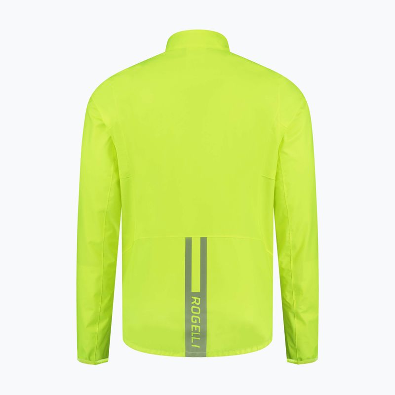 Мъжко яке за колоездене Rogelli Distance yellow 4