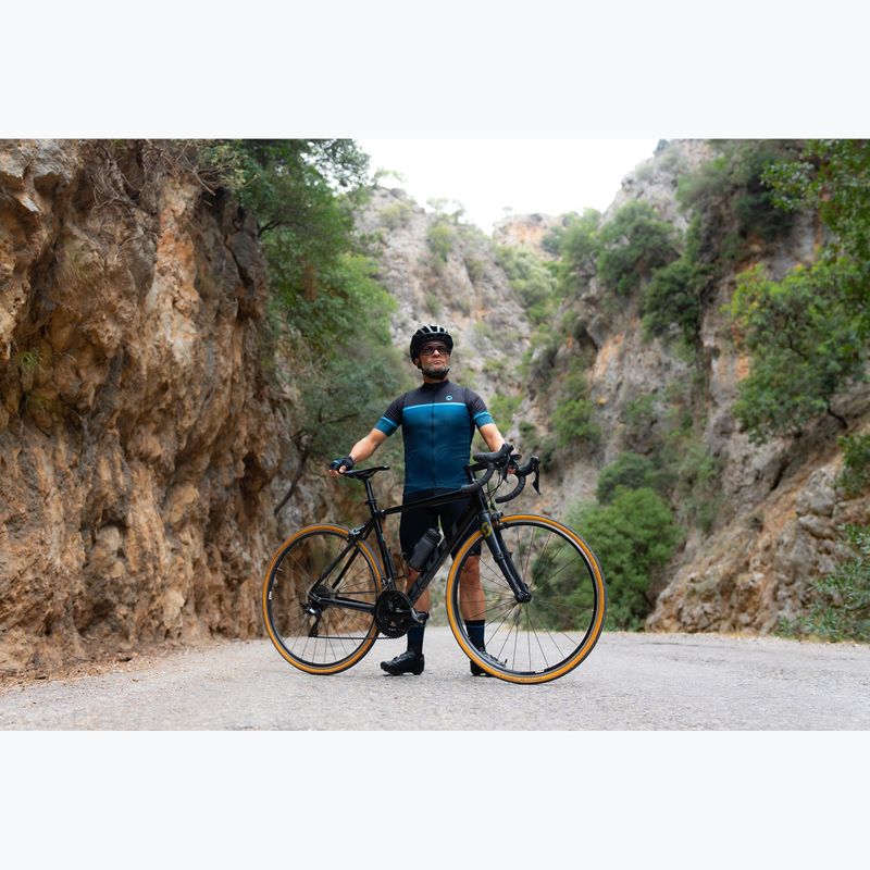 Мъжка тениска за колоездене Rogelli Hero II black/blue 7