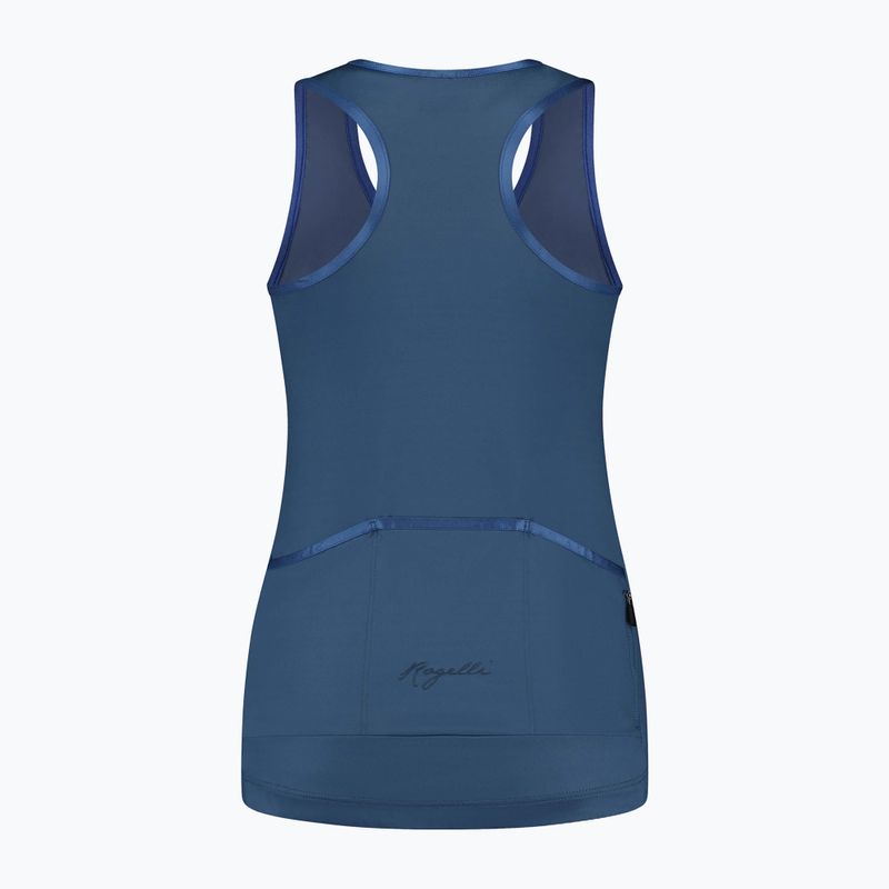 Дамски потник за колоездене Rogelli Abbey Tank Top navy 4